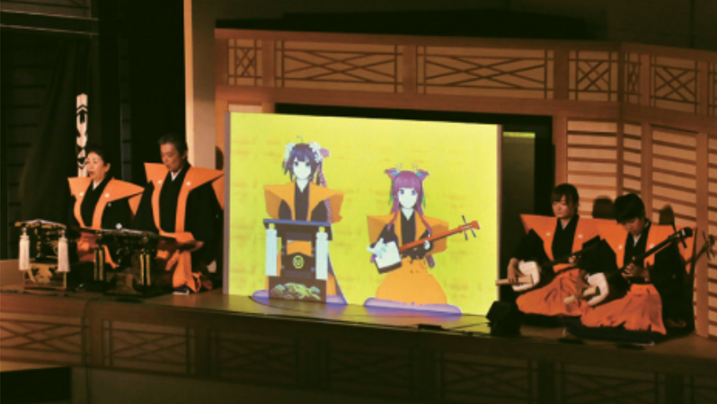 プロジェクター投影字幕